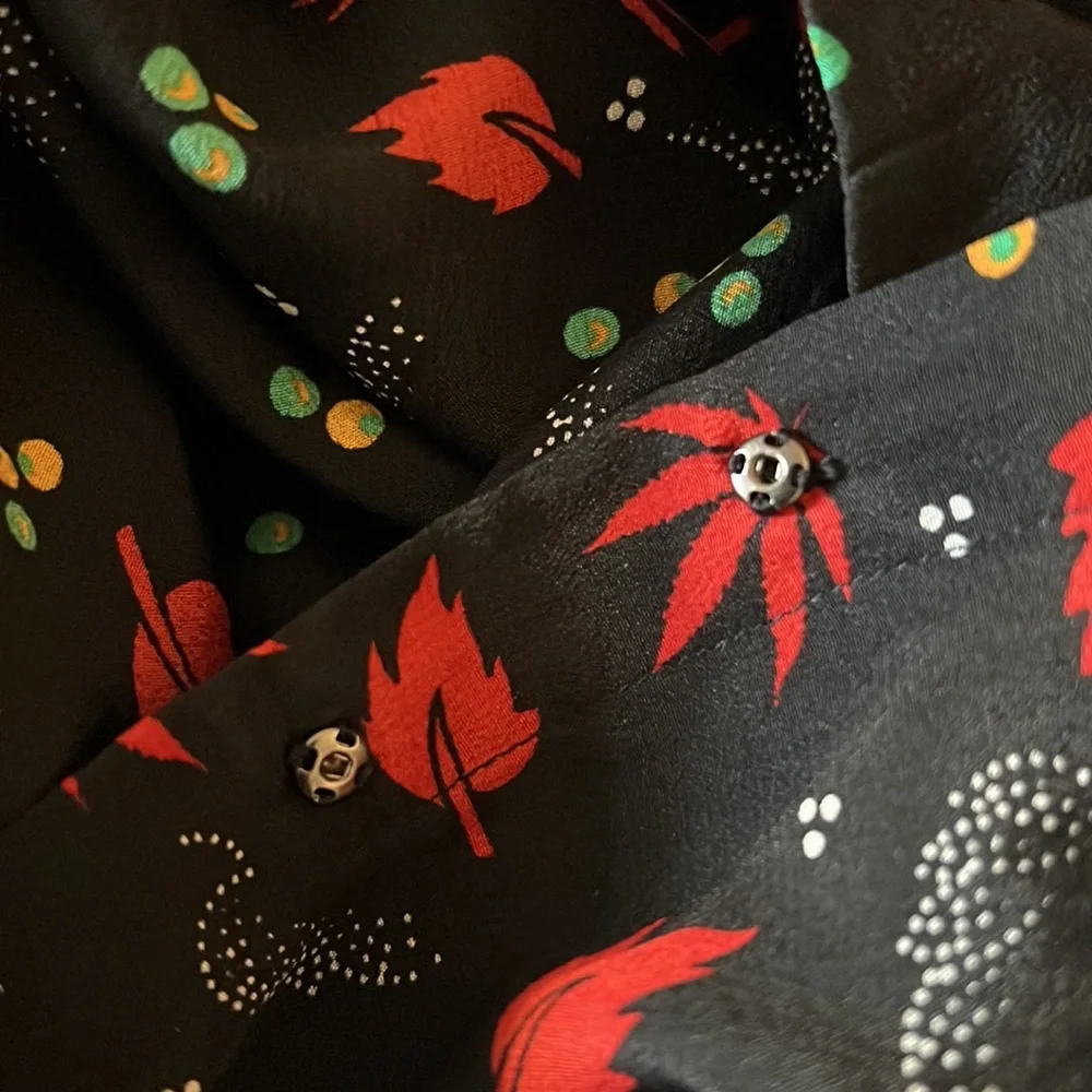 EUC Zadig & Voltaire Tender Print Long Sleeve Silk Blouse Size XS - Picture 14 of 14